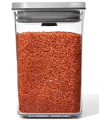 Oxo Steel Pop Small Square Short 1.1-Qt. Food Storage Container