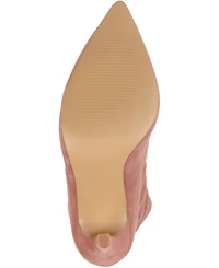Journee Collection Women's Markie Rouched Stiletto Dress Booties