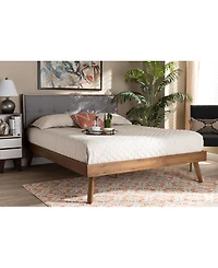 Alke Mid-Century Modern Full Size Platform Bed