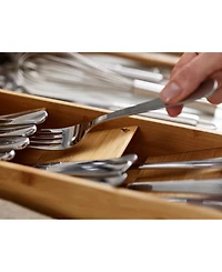 Joseph Joseph DrawerStore Bamboo Compact Cutlery Organizer