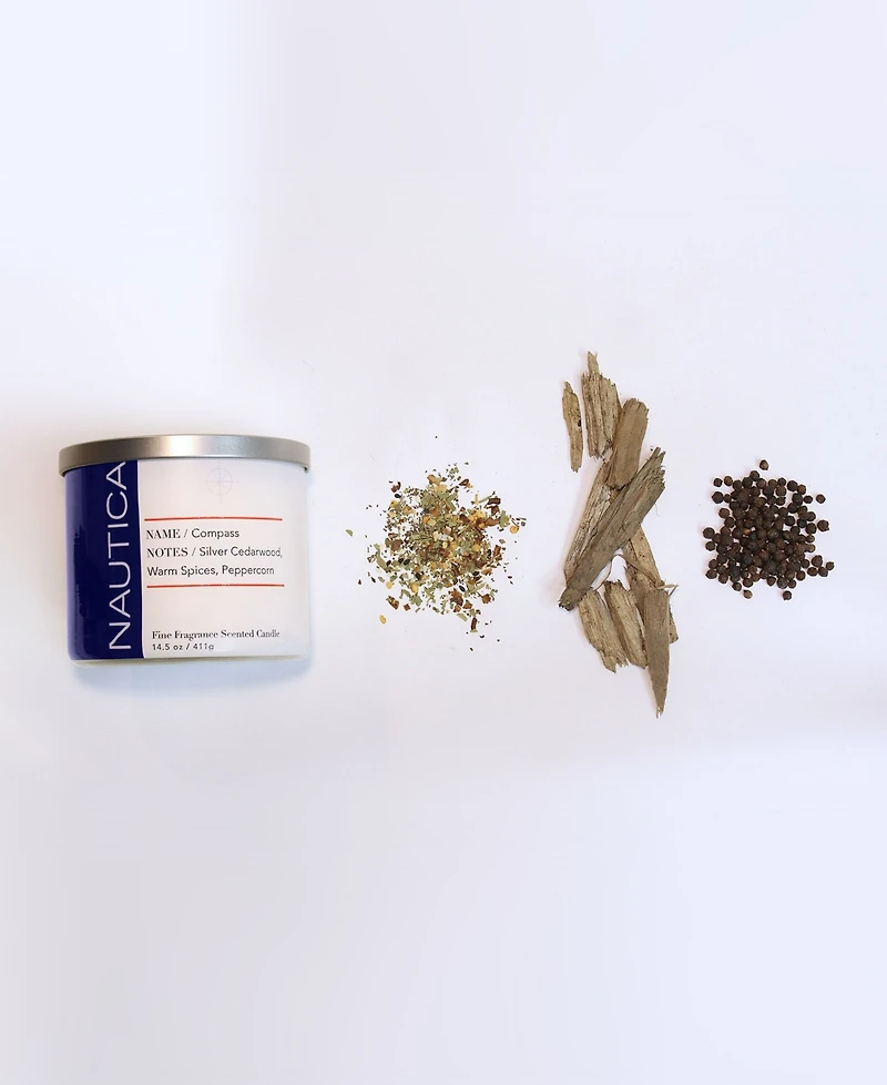Nautica Compass Candle, 14.5 oz