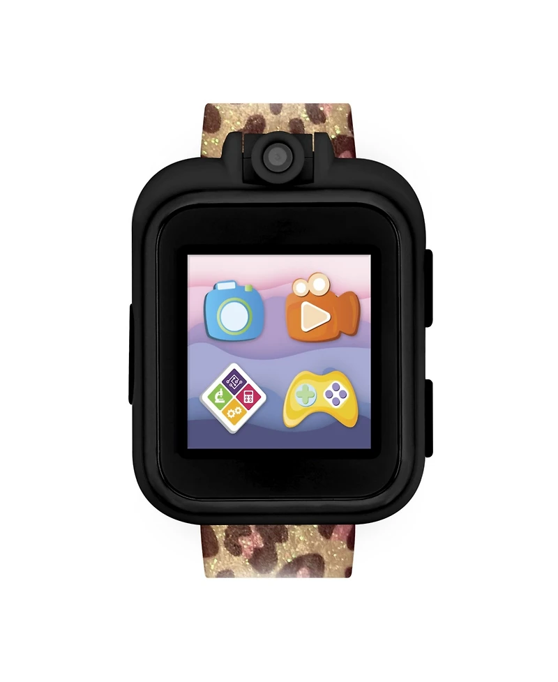 Kid's Playzoom 2 Leopard Print Tpu Strap Smart Watch 41mm