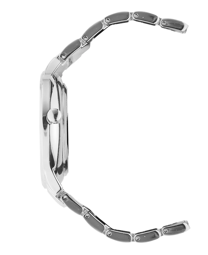 Nine West Women's Gunmetal Bracelet Watch 36mm