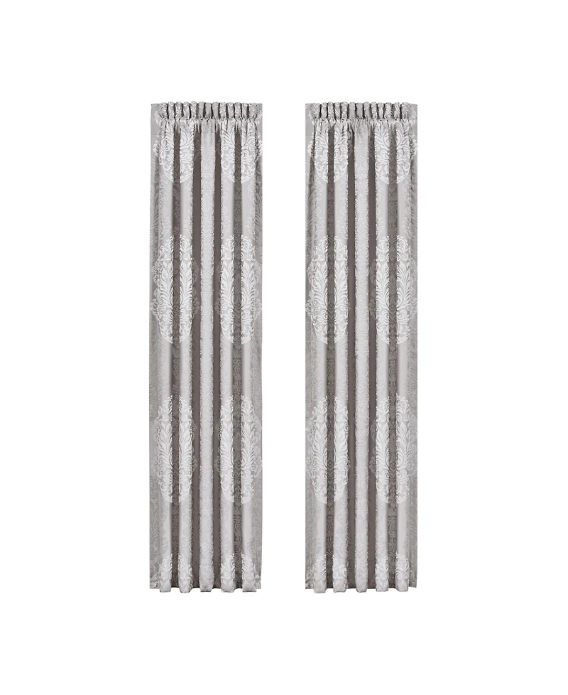 J Queen New York La Scala Window Panel Pair, 50" x 95"