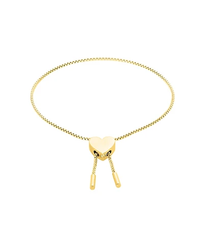 Adornia Heart Bolo Bracelet