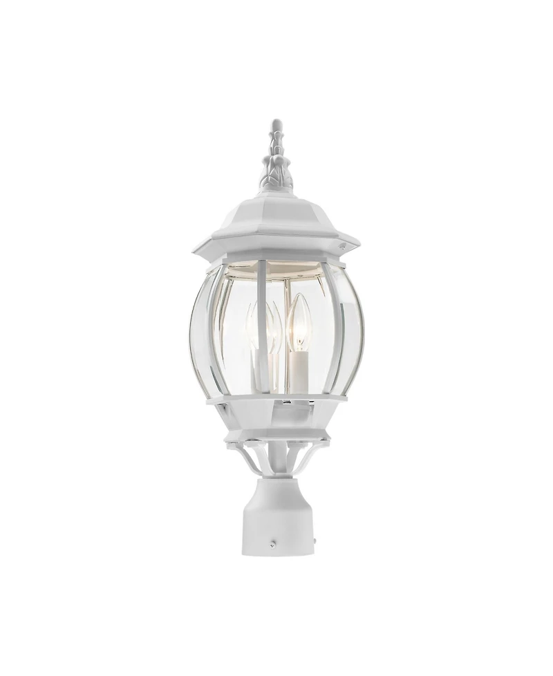 Frontenac 3 Lights Outdoor Post Top Lantern
