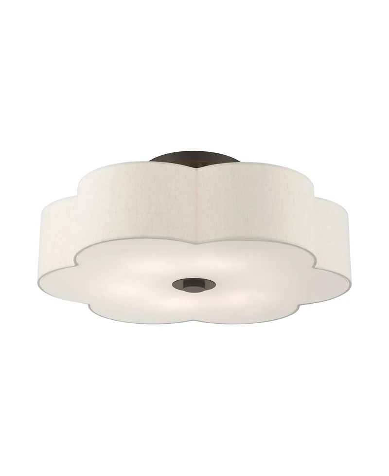 Solstice 6 Lights Semi Flush