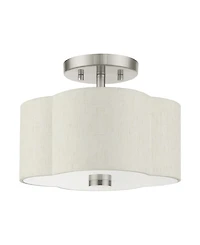Solstice 2 Lights Semi Flush