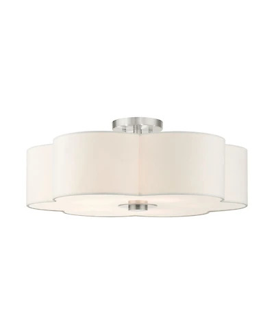 Chelsea 5 Lights Semi Flush