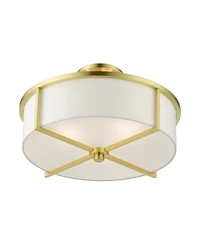 Wesley 3 Lights Semi Flush