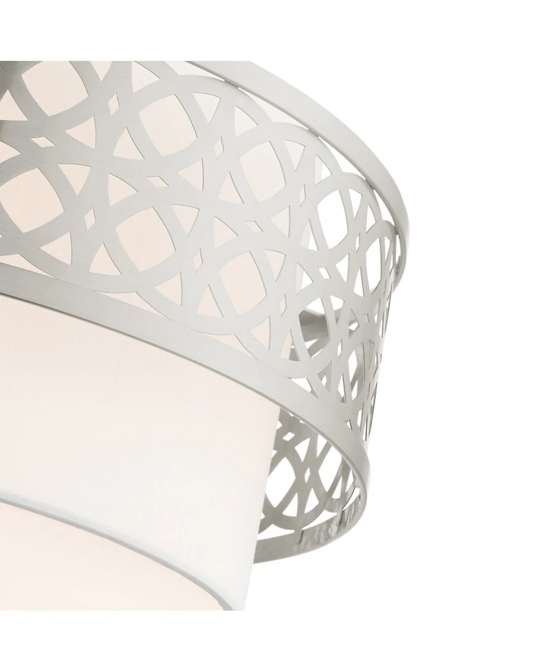 Calinda 3 Lights Semi Flush