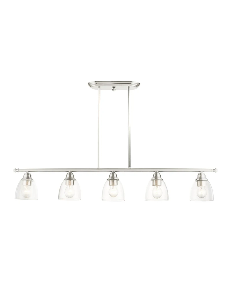 Montgomery 5 Lights Linear Chandelier