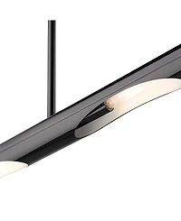 Acra 3 Lights Linear Chandelier