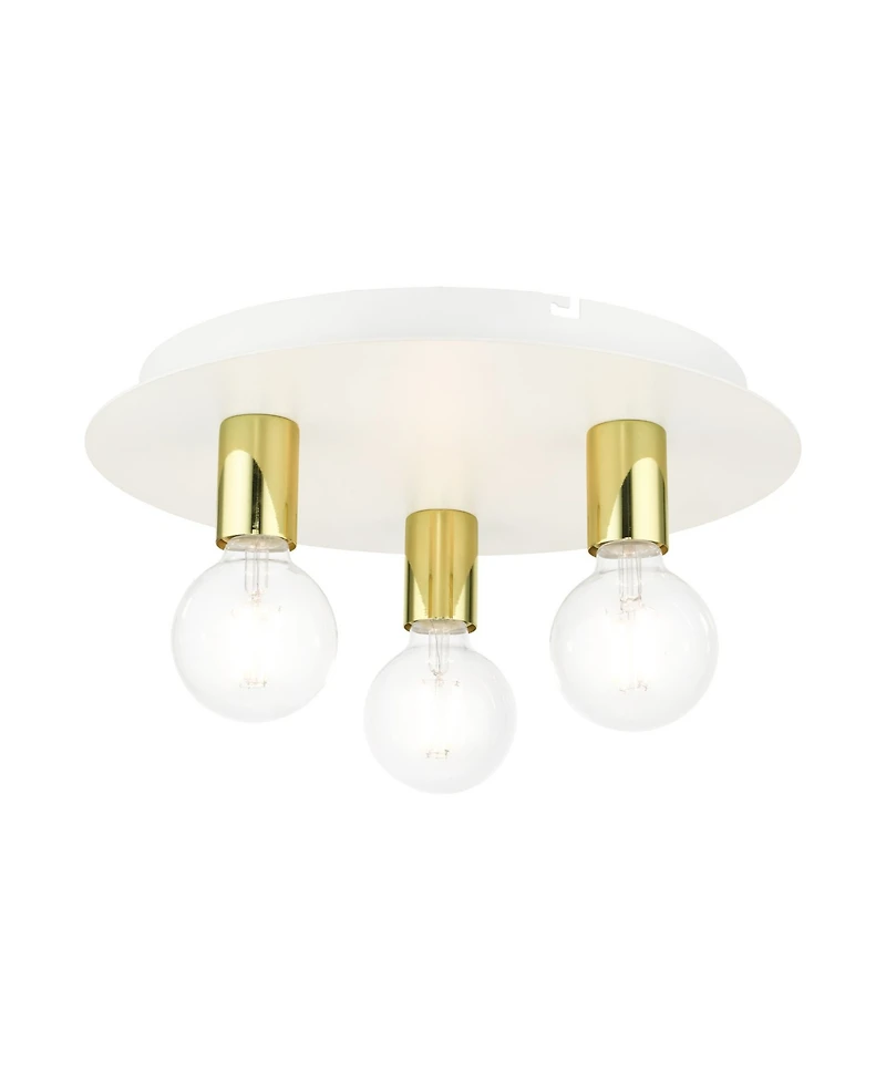 Hillview 3 Lights Flush Mount
