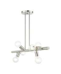 Bannister 6 Lights Linear Chandelier