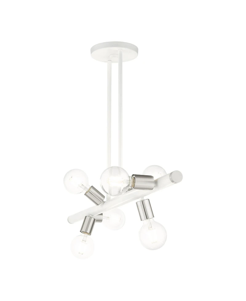 Bannister 6 Lights Linear Chandelier