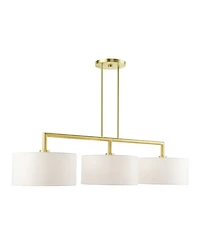 Meridian 3 Lights Linear Chandelier