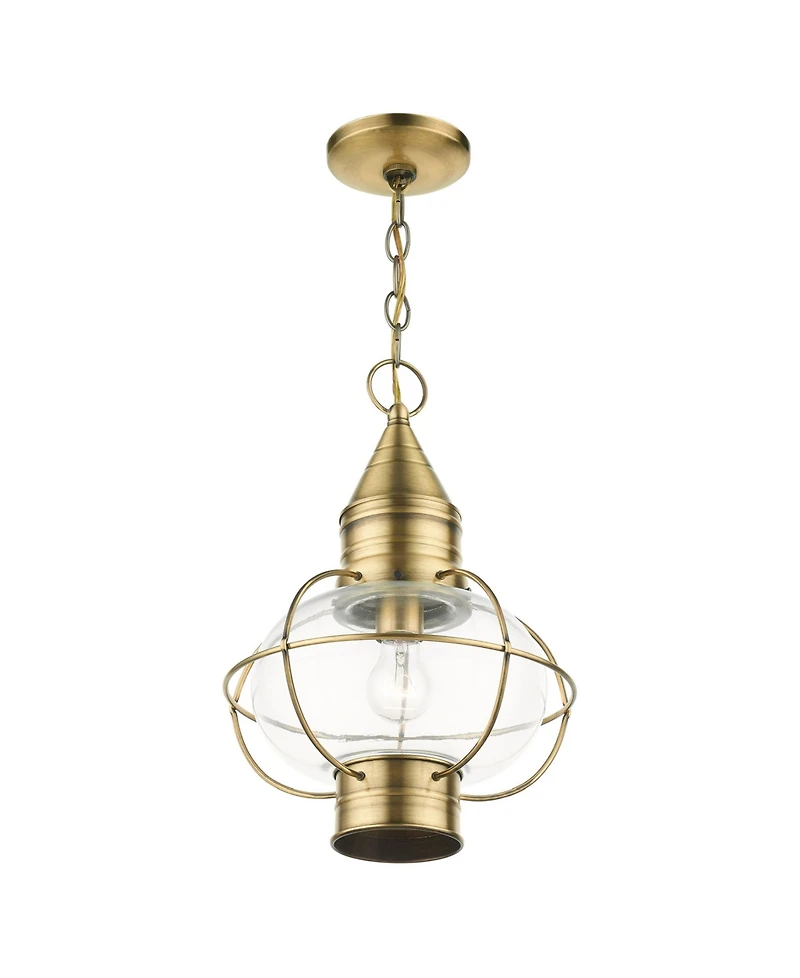 Newburyport 1 Light Outdoor Pendant Lantern