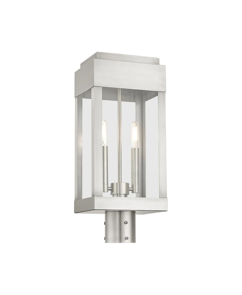 York 2 Lights Outdoor Post Top Lantern
