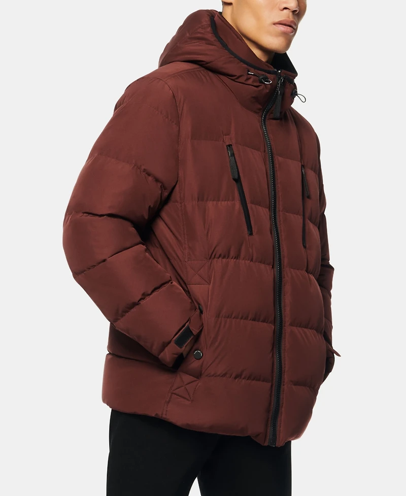 Marc New York Montrose Men's Down Filled Mid Length Puffer Jacket
