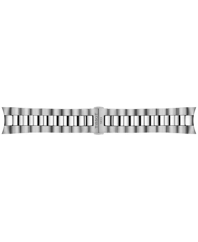 Tissot Men's Swiss Chronograph Pr 100 Sport Stainless Steel Bracelet Watch 44mm