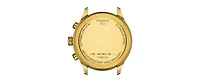 Tissot Men's Swiss Chronograph Chrono Xl Classic Gold-Tone Stainless Steel Bracelet Watch 45mm