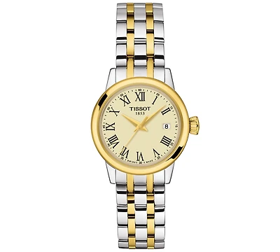 Tissot Women's Swiss Classic Dream Two-Tone Stainless Steel Bracelet Watch 28mm