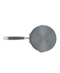 Anolon Advanced Home Hard-Anodized Nonstick Straining Saucepan, 2-Quart