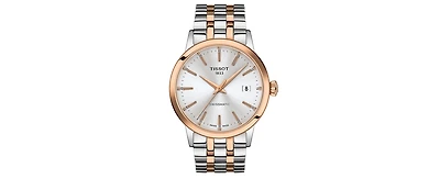 Tissot Men's Swiss Automatic Classic Dream Two-Tone Stainless Steel Bracelet Watch 42mm