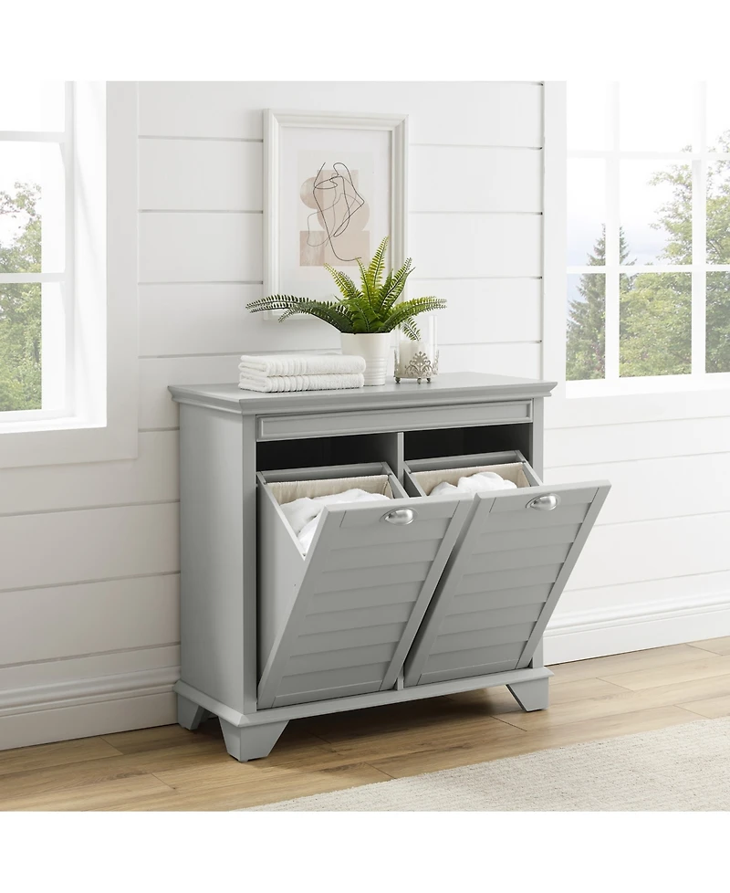 Lydia Linen Hamper