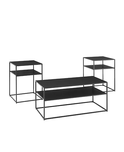 Braxton 3 Piece Coffee Table Set