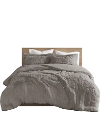 Intelligent Design Malea Shaggy Faux-Fur 2-Pc. Duvet Cover Set, Twin