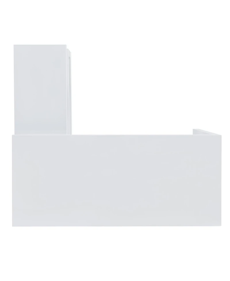 Tara Multifunctional Corner Desk with Shelves