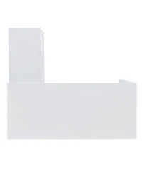 Tara Multifunctional Corner Desk with Shelves