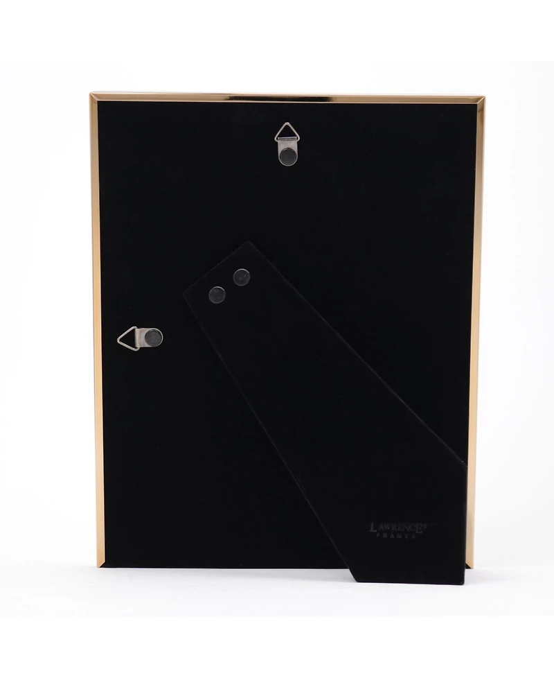Polished Metal Picture Frame - Bead Border Design, 5" x 7"