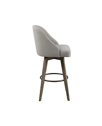 Madison Park Pearce 42.5"H Bar Stool with Swivel Seat