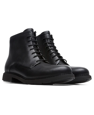 Camper Neuman Leather Lace Up Bootie