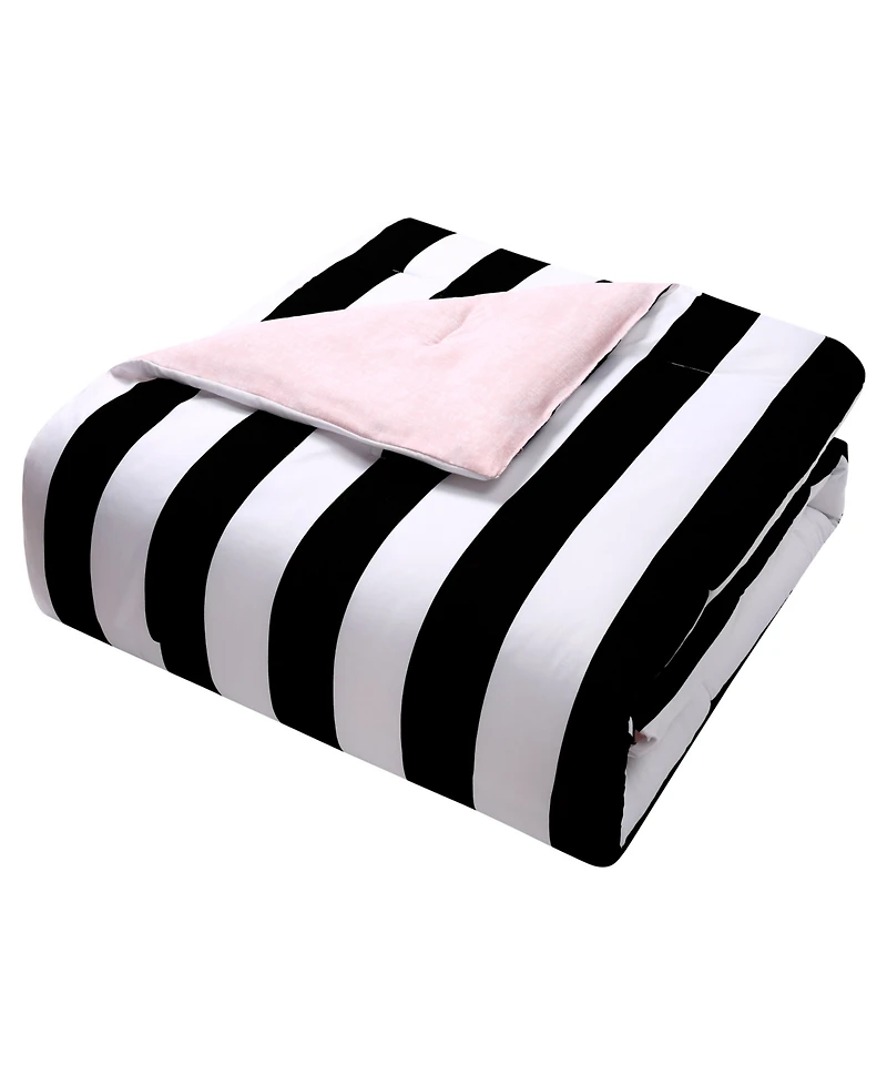 Juicy Couture Cabana Stripe Reversible 6-Pc. Comforter Set