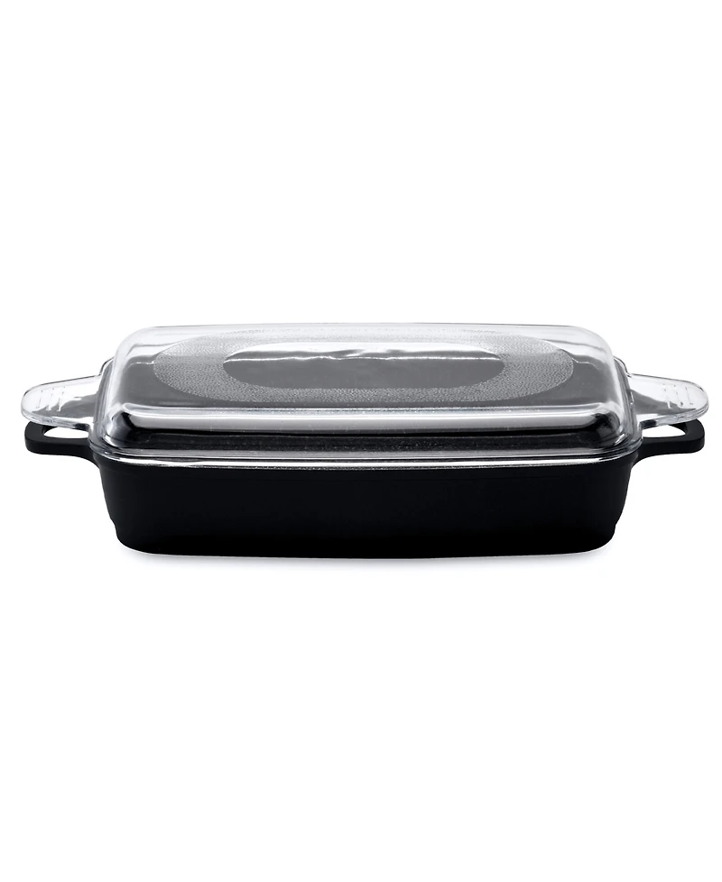 BergHOFF Scala Nonstick Cast Aluminum 16.5"x 9.75" Roasting Pan 4Qt.