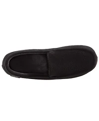 Isotoner Signature Men's Microterry Jared Moccasin Slippers with Memory Foam