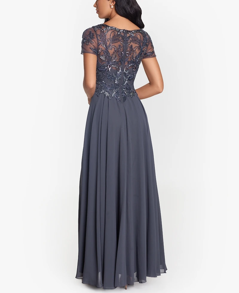 Xscape Petite Beaded Gown