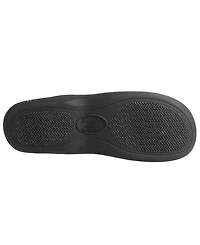 Isotoner Signature Men's Microterry Jared Hoodback Slippers with Memory Foam
