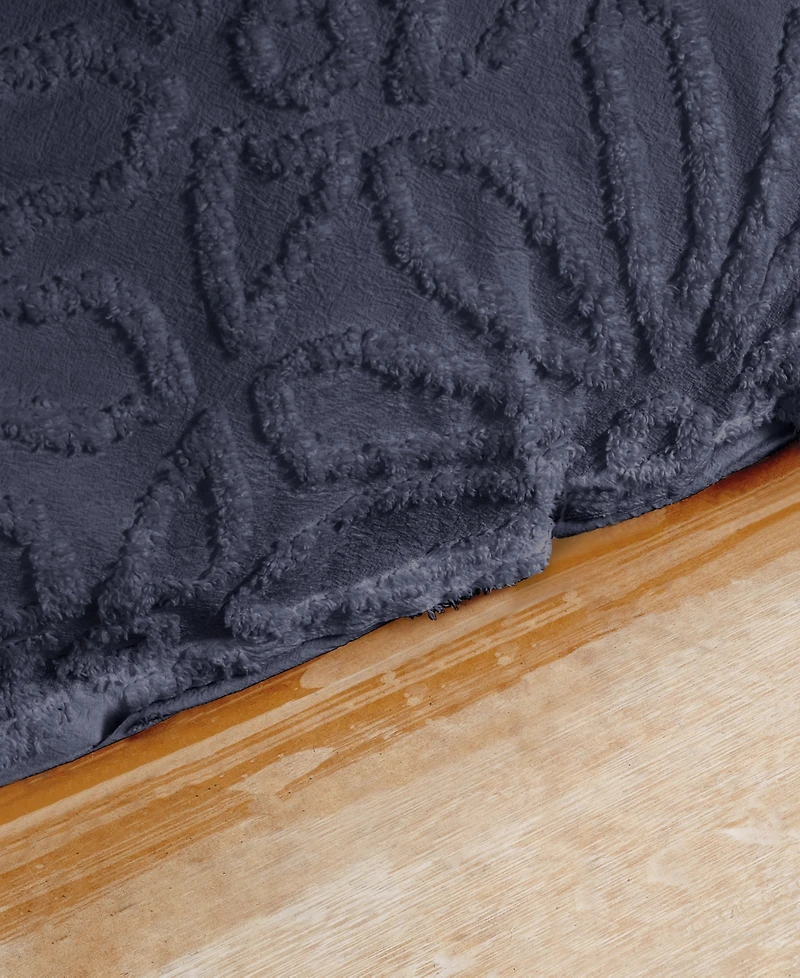 Peri Home Chenille Medallion 3-Pc. Comforter Set, Full/Queen