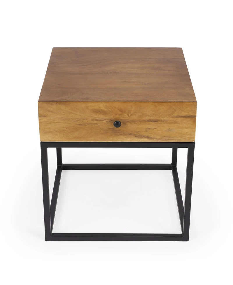 Butler Specialty Brixton Iron and Wood End Table