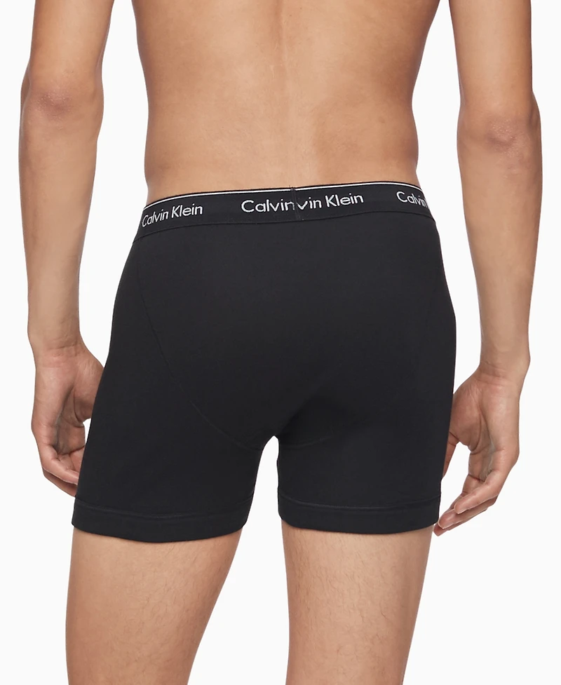 Calvin Klein Men's 3-Pack Cotton Classics Boxer Briefs Underwear