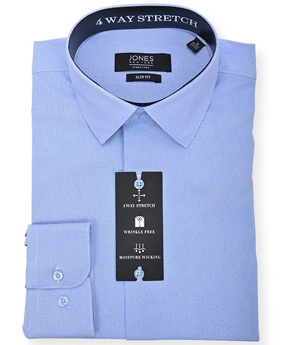 Jones New York Men's Della Robia Printed Fashion Dress Shirt
