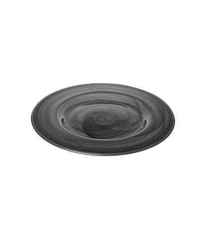 Classic Touch Alabaster Charger Plates, Set of 4