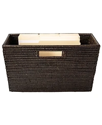 Artifacts Trading Company Rattan Rectangular Magazine Holder