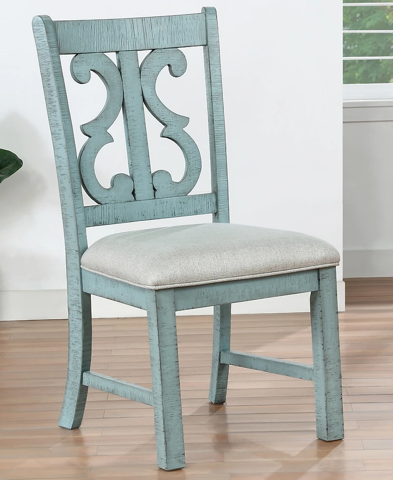 Furniture of America Nitra Padded Dining Chair, Set of 2