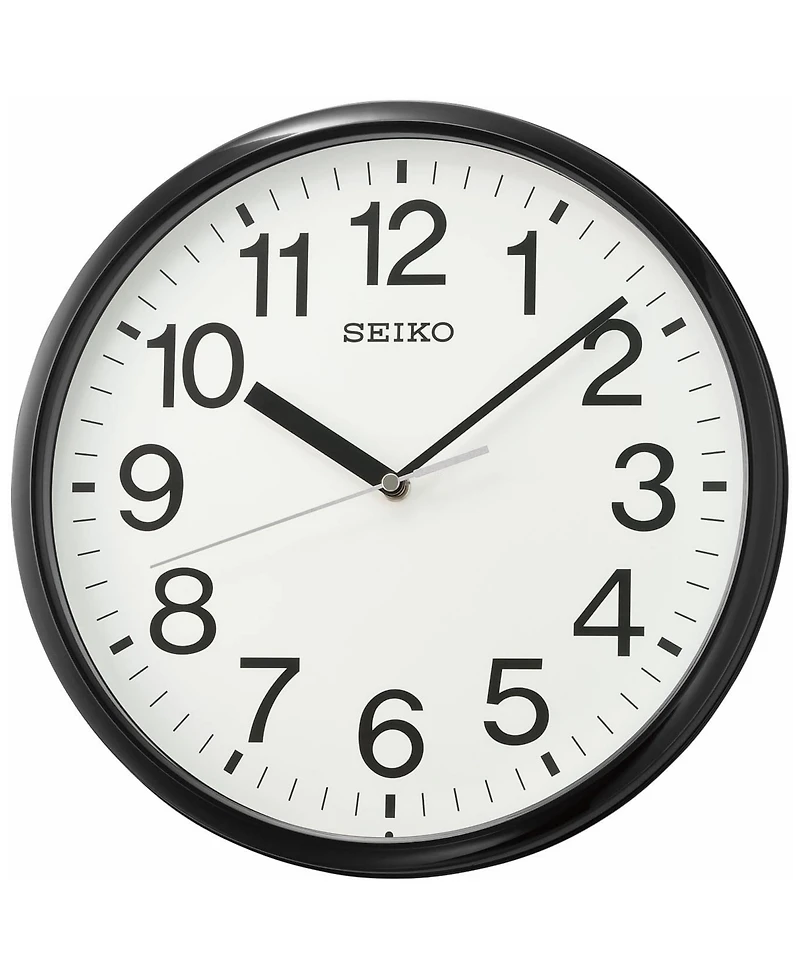 Seiko Classic Black Office Clock
